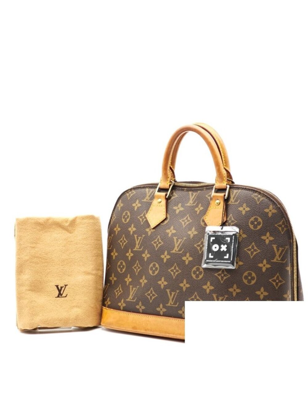 Louis Vuitton Alma PM Monogram Canvas Brown Handbag